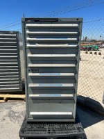 METAL STORAGE CABINET --(LOCATED IN COLTON, CA)--