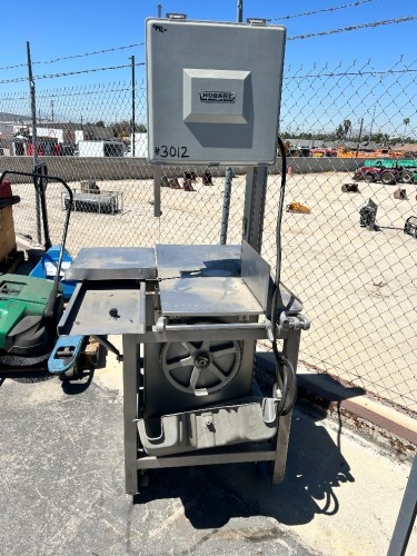 HOBART MEAT BAND SAW --(LOCATED IN COLTON, CA)--