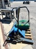 BISSELL BG677 WALK BEHIND SWEEPER, ULINE H-3763 PALLET JACK, 4,400#. --(LOCATED IN COLTON, CA)-- - 4