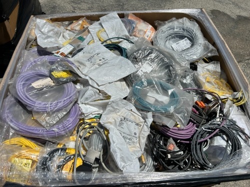 PALLET OF ASST. CABLE AND WIRING --(LOCATED IN COLTON, CA)--