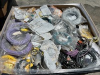 PALLET OF ASST. CABLE AND WIRING --(LOCATED IN COLTON, CA)--