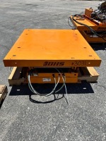 BHS LT-NS SCISSOR LIFT TABLE, 4,000#. s/n:LP182500 --(LOCATED IN COLTON, CA)--