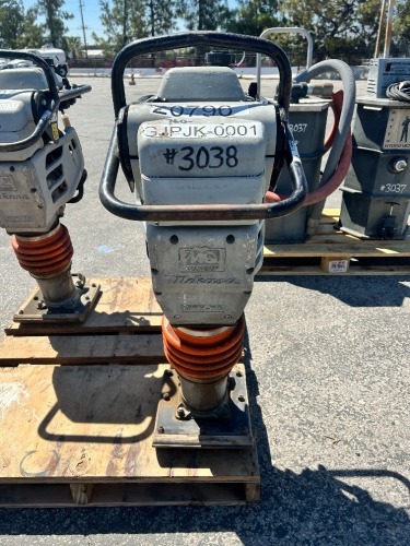 MULTIQUIP MTX-70HDR JUMPING JACK TAMPER, Honda gasoline. s/n:H1784 --(LOCATED IN COLTON, CA)--