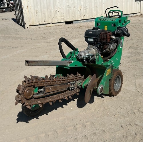 2021 DITCH WITCH C14 WALK-BEHIND TRENCHER, Briggs & Stratton gasoline, 4' trencher. s/n:DWPC14XXVM0000537 --(DOES NOT RUN)-- --(LOCATED IN COLTON, CA)--