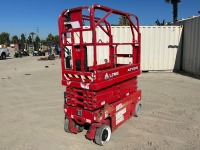 2019 LCMG AS1932E SCISSORLIFT, electric, 19' lift, extendable platform, 89 hours indicated. s/n:K13200235
