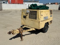 LEROI AIR COMPRESSOR, 125cfm, John Deere diesel, portable. s/n:3253X136 --(DOES NOT RUN)-- --(LOCATED IN COLTON, CA)--