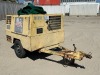 LEROI AIR COMPRESSOR, 125cfm, John Deere diesel, portable. s/n:3253X136 --(DOES NOT RUN)-- --(LOCATED IN COLTON, CA)-- - 2