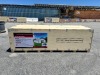 JD2540SD 25'X40' METAL WAREHOUSE SHED --(LOCATED IN COLTON, CA)-- - 2