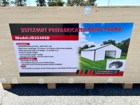 JD2540SD 25'X40' METAL WAREHOUSE SHED --(LOCATED IN COLTON, CA)--