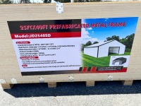 JD2540SD 25'X40' METAL WAREHOUSE SHED --(LOCATED IN COLTON, CA)--
