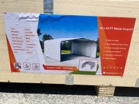 JDC1830 18'X30' STEEL CARPORT --(LOCATED IN COLTON, CA)--