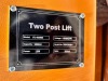 MAY JTL-4000BM TWO POST LIFT, 10,000#. s/n:202602280264 --(LOCATED IN COLTON, CA)-- - 6