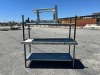 APPROX. (2) 6'X30"X35" STAINLESS STEEL WORK TABLES, 2'X2'X32" STAINLESS STEEL TABLE --(LOCATED IN COLTON, CA)--