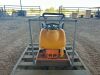 2025 C90 PLATE COMPACTOR, Loncin gasoline. s/n:T0580025070076721 --(LOCATED IN MADERA, CA)--
