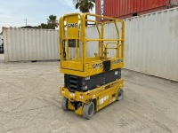 2019 GMG 1930ED SCISSORLIFT, electric, 19' lift, extendable platform. s/n:2193001273