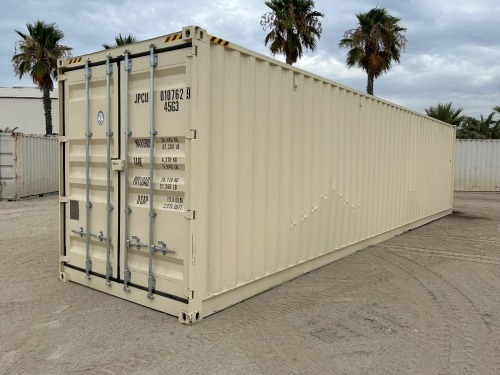 2026 40' HIGH CUBE CARGO CONTAINER. s/n:JPCM010762 --(LOCATED IN COLTON, CA)--