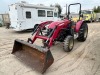 2020 YANMAR YT347 UTILITY TRACTOR, 3cyl 47hp diesel, gp bucket, front loader attachment, pto, 3-point hitch, 4x4, 729 hours indicated. s/n:YMJS0005LLF100553 --(DOES NOT RUN)-- --(LOCATED IN COLTON, CA)--