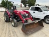2020 YANMAR YT347 UTILITY TRACTOR, 3cyl 47hp diesel, gp bucket, front loader attachment, pto, 3-point hitch, 4x4, 729 hours indicated. s/n:YMJS0005LLF100553 --(DOES NOT RUN)-- --(LOCATED IN COLTON, CA)-- - 2
