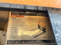 2026 ARTEER PF-42L FORK ATTACHMENT, fits skidsteer. s/n:202680172847 --(LOCATED IN MADERA, CA)--