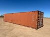 40' HIGH CUBE CARGO CONTAINER. s/n:ZCMC25201157 --(LOCATED IN MADERA, CA)-- - 2