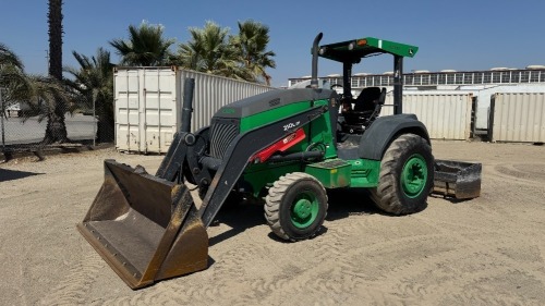 2019 JOHN DEERE 210LEP SKIPLOADER, gp bucket, 4x4, canopy, rear scraper. s/n:1T8210ELEKG896521