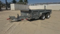 2018 FELLING FT-10DTHD-G DUMP TRAILER, 9,980# gvwr, 80"x12' dump bed, 2' sides, 6' ramps. s/n:5FTBD1222J1003453