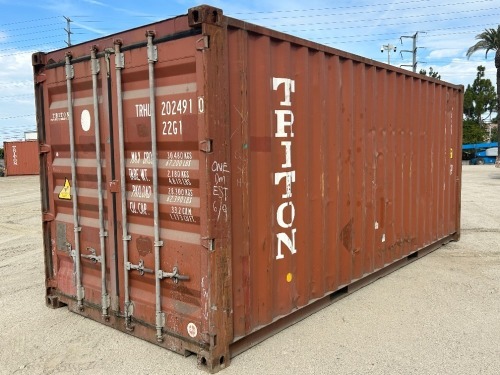 20' CARGO CONTAINER. s/n:CXIC2136024 --(LOCATED IN COLTON, CA)--
