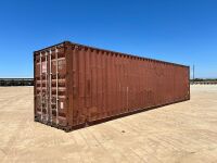 40' HIGH CUBE CARGO CONTAINER. s/n:NSSC10C24414 --(LOCATED IN MADERA, CA)--