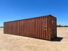 40' HIGH CUBE CARGO CONTAINER. s/n:NSSC10C24414 --(LOCATED IN MADERA, CA)-- - 2