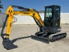 2026 NAKATO ZT35G MINI HYDRAULIC EXCAVATOR, gp bucket, aux hydraulics, backfill blade, cab w/air & heat. s/n:000028