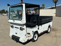 2014 COLUMBIA BC4-L-48 UTILITY CART, electric, canopy, seats 2, 42"x64" dump bed, tow package. s/n:B4LG4-BSN0357
