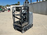 2008 JLG 20MVL PERSONNEL LIFT, electric, 20' lift, 943 hours indicated. s/n:0130012214