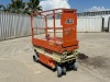 2018 JLG 1930ES SCISSORLIFT, electric, 19' lift, extendable platform, 402 hours indicated. s/n:M200023749 --(DOES NOT RUN)-- --(LOCATED IN COLTON, CA)-- - 2
