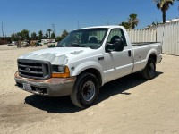 2000 FORD F250 SUPER DUTY PICKUP, 5.4L gasoline, automatic, a/c, tow package. s/n:3FTNF20L7YMA35279