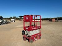 2019 MEC 1330SE SCISSORLIFT, electric, 13' lift, extendable platform. s/n:16304615 --(LOCATED IN MADERA, CA)--