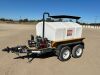 2020 MULTIQUIP WT5C 500 GALLON WATER TRAILER, Honda GX120 gasoline, 2" pump, rear spray bar. s/n:4GNBM1225LB056452 --(LOCATED IN MADERA, CA)--