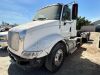 2009 INTERNATIONAL TRANSTAR 8600 ROLL-OFF TRUCK, Cummins 10.8L diesel, Eaton Fuller 10-speed, 12,000# front, 24' rails, winch, air ride suspension, 40,000# rears. s/n:1HSHXAHR79J130914 --(DOES NOT RUN)-- --(LOCATED IN COLTON, CA)--