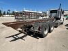 2009 INTERNATIONAL TRANSTAR 8600 ROLL-OFF TRUCK, Cummins 10.8L diesel, Eaton Fuller 10-speed, 12,000# front, 24' rails, winch, air ride suspension, 40,000# rears. s/n:1HSHXAHR79J130914 --(DOES NOT RUN)-- --(LOCATED IN COLTON, CA)-- - 4