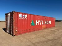 40' HIGH CUBE CARGO CONTAINER. s/n:CXLC1070363--(LOCATED IN MADERA, CA)--