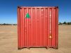 40' HIGH CUBE CARGO CONTAINER. s/n:CXLC1070363--(LOCATED IN MADERA, CA)-- - 3