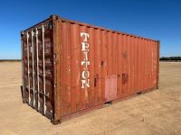 20' CARGO CONTAINER. s/n:NSSC04A00215 --(LOCATED IN MADERA, CA)--