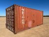 20' CARGO CONTAINER. s/n:NSSC04A00215 --(LOCATED IN MADERA, CA)--