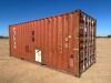 20' CARGO CONTAINER. s/n:NSSC04A00215 --(LOCATED IN MADERA, CA)-- - 2