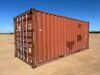 20' CARGO CONTAINER. s/n:QDCM07A23930 --(LOCATED IN MADERA, CA)--