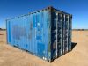 20' CARGO CONTAINER. s/n:TP750092 --(LOCATED IN MADERA, CA)-- - 2