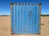 20' CARGO CONTAINER. s/n:TP750092 --(LOCATED IN MADERA, CA)-- - 3