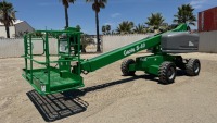 2017 GENIE S40 BOOMLIFT, dual fuel, 2-stage, 40' telescopic boom, 4x4, foam filled tires, 1,611 hours indicated. s/n:S40H-24952