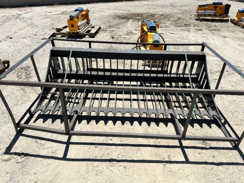 2026 TOFT LSSB-78 78" GRID BUCKET, fits skidsteer. s/n:LSSB2601033 --(LOCATED IN COLTON, CA)--