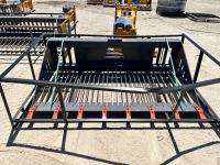 2026 TOFT HSSB-74 74" GRID BUCKET, fits skidsteer. s/n:HSSB2601083 --(LOCATED IN COLTON, CA)--