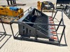 2026 TOFT HSSB-74 74" GRID BUCKET, fits skidsteer. s/n:HSSB2601083 --(LOCATED IN COLTON, CA)-- - 3